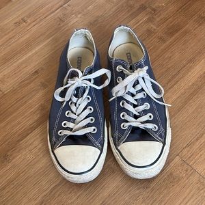 Classic blue Chuck Taylor All-Star converse low tops